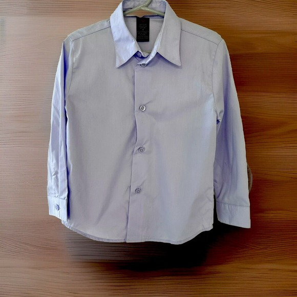 NWT Dockers Light Purple Dress Shirt Button Up Boys Size 4.            *68 - Picture 1 of 5